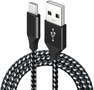 Micro USB Fast Charging Data Sync Cable,10ft/3m,for PS4/PS4 Pro /PS4 Slim Controllers,Samsung Galaxy J7,S7,S6,Fire HD Tablets,PS4 Controller,Sony,HTC,LG,Motorola,Huawei and More