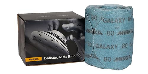 Papier abrasif céramique Mirka Galaxy 15,2 cm : la solution anti-échauffement pour résine et bois