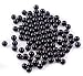 Natural Stone Beads 100pcs 8mm Black Obsidian Round Genuine Real Stone Beading Loose Gemstone Hole Size 1mm DIY Charm Smooth Beads for Bracelet Necklae Earrings Jewelry Making (Black Obsidian, 68mm)
