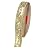Leenevs Flexible Wall Trim, 16.4 Feet Self-Adhesive Peel & Stick Molding, Cabinet Border, Mirror Frame Trim for Home Decor (Bright Gold)