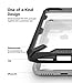 Ringke Fusion X Case Made for New iPhone SE 2020 (2nd Gen) Compatible with iPhone 8 (2017), iPhone 7 (2016) Shock Proof Designed with Dual QuikCatch Strap Holes - Black