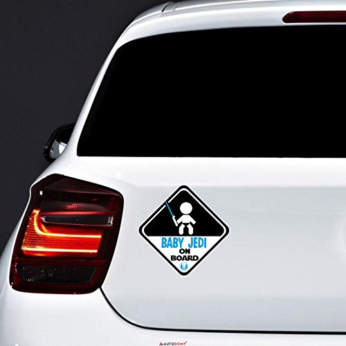 Autodomy Adesivi Baby Jedi Bambino Baby On Board