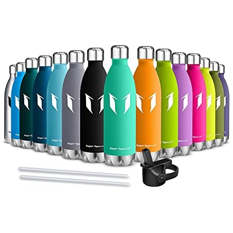 Botella Agua Acero Inoxidable - 500ml - Sin BPA Cover