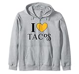 Photo Gallery i love tacos love taco day felpa con cappuccio Photo Gallery i love tacos love taco day felpa con cappuccio