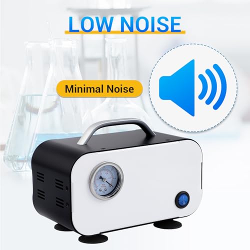 Four E'S Scientific 284 Lab Vacuum Pump, 10L/Min Laboratory Vacuum Filtration Pump thumb #2