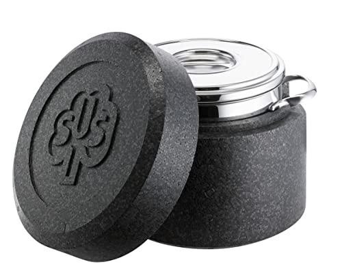 Schulte-Ufer 6311-236-20 i Thermotopf Romana i, 20 cm, Edelstahl, Schwarz