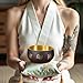 ViLoSa Tibetan Singing Bowl Set — Meditation Sound Bowl Handcrafted in Nepal with Striker & 2PC Cushion -ENHANCES YOGA, MEDITATION, PRAYER Mindfulness, and Stress Relief Unique Spiritual Gifts (5.2