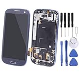 Hochwertiges Produkt Hencik Handy Display LCD Display + Touch Panel mit Rahmen für Galaxy SIII / i9300 Handy Zubehör