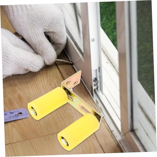 Galets de guidage en nylon pour portail coulissant support robuste - 6