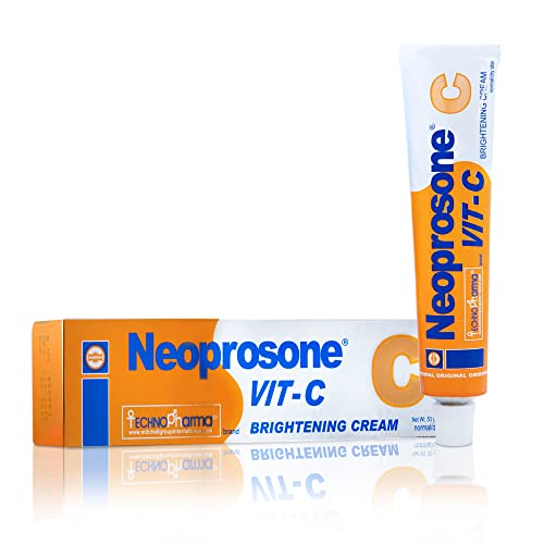 Neoprosone Hautaufhellende Creme - 1,7 Flüssigunzen / 50 ml - mit Vitamin C und Alpha-Arbutin-Komplex