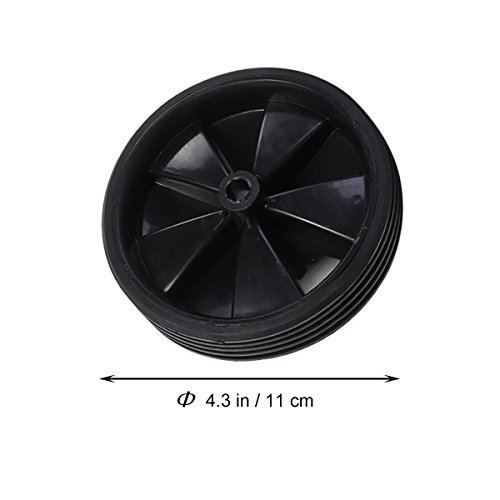 Ruedas de Entrenamiento Universales porosas de 12-20 pulgadas para bicicleta, ruedas auxiliares negras miniatura 3