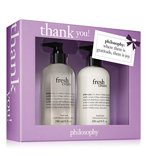 philosophy fresh cream Thank You Gift Set - Hand Wash & Hand Lotion