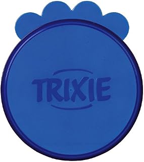 Trixie Pokrywka na duże puszki (1200 gramów) średnica 10,6 centymetra 2 pokrywki w opakowaniu