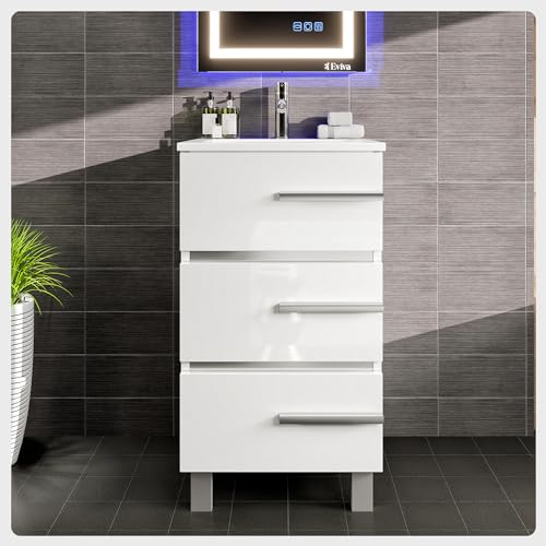 Eviva Deluxe 20 inch bathroom vanity with sink –Stylish and
