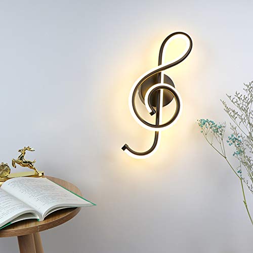 ウォールライト ト音記号 LED３色切替え 壁掛け照明 おしゃれ ブラケット インテリア Amazon.co.jp : ブラケットライト ウォールライト音楽音部記号シェイプ
