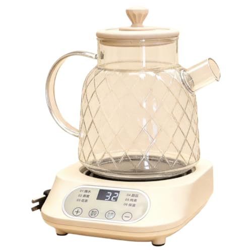 Deerou �d�C�P�g�� �K���X�� �������[�J�[ �É� �}������ ���x���� �����ۉ� �󕰂��h�~ �ϔM�K���X �����K���X ���^ �|�[�^�u�� 24���ԕۉ� �\��@�\ 500W ���������P�g�� �d�q�P�g�� �����|�b�g (��{���f��)