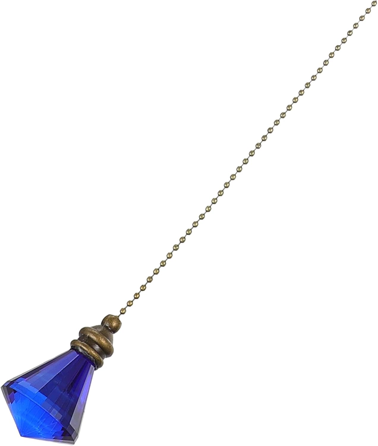 SOLUSTRE Suncatcher Techo para Colgante De Piedras Preciosas Ventiladores Bola Decorativa Gotas De Extensión Accesorios Cadenas Candelabro De Cristal En De Cortina Ventana Antigua