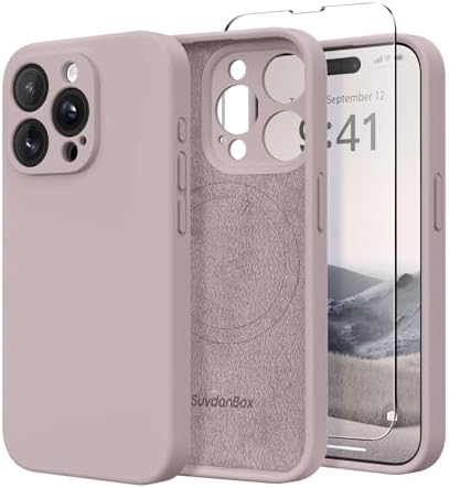 Magnetic for iPhone 14 Pro Case Silicone Hazel
