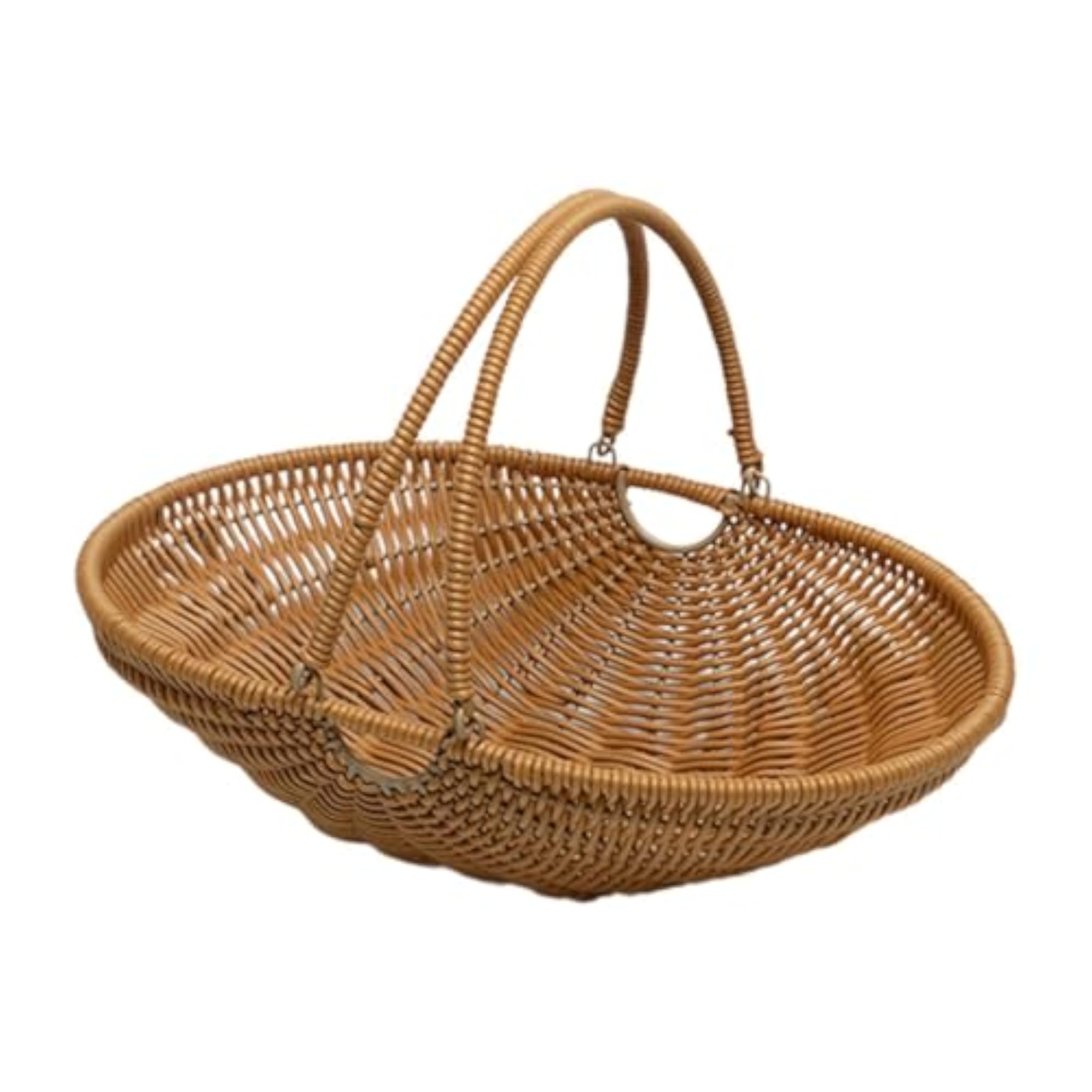 PP Material Picnic Storage Basket for Fruits and Vegetables