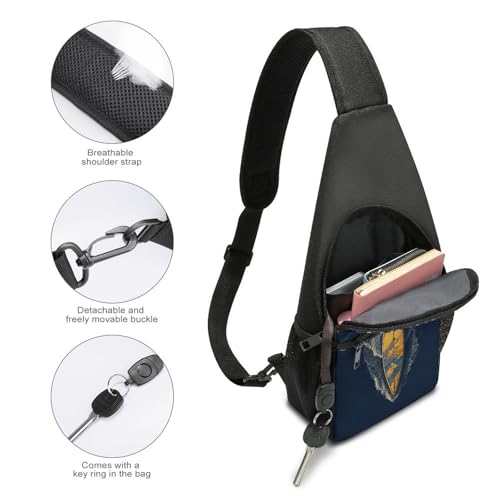 Sling Bag pequeña para mujeres y hombres miniatura 3