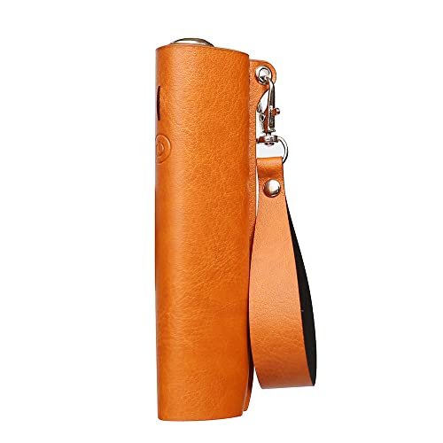 LUNBER-ARMOR�EFor IQOS ILUMA i ONE/�P�[�X �J�o�[ PU���U�[ �X�g���b�v�t�� �d�q���΂� �d�q�^�o�R �ی�P�[�X �����^�ѕ֗� For �A�C�R�X �C���} ����/�A�C�R�X ����(�u���E��)