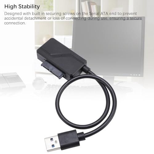 Cable Adaptador Serial ATA a USB para CD ROM miniatura 3