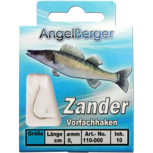 Angel Berger Haki wędkarskie związane (szczupak, rozmiar 1/0 0,25mm)