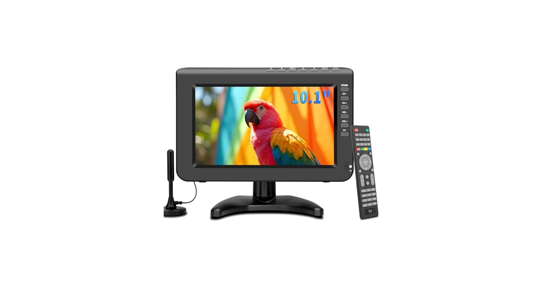 テレビ Portable TV with 10.1 Inch LCD TV Amazon.com: Diydeg 10 inch Portable TV with Antenna, 1080P