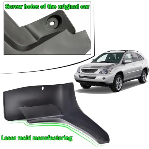 Guardabarros para coche que evitan salpicaduras en Lexus RX350 2004-2009 3