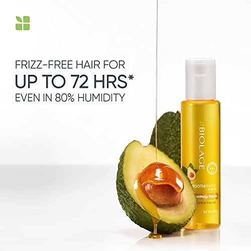 Biolage Smoothproof 6-in-1 Professional Hair Serum for Frizzy Hair |Deep Smoothening With Avocado & Grape Seed Oil | Natural & Vegan - Image 6