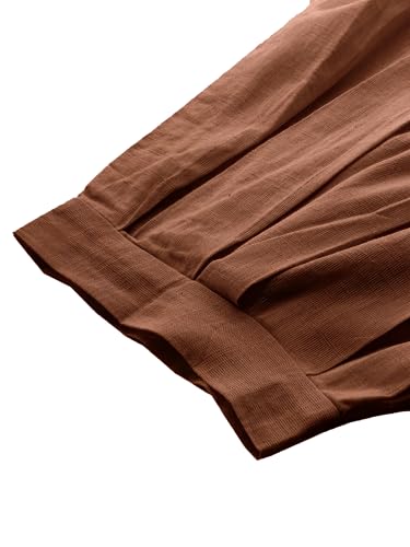 Image of Women's Cambric Cotton Afghani Patiala Salwar - Loose Fit, Elastic Waist, Deep Pockets | Ethnic & Casual Wear