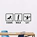 Produktbild Wanghan Crawl Spaziergang Aufzug Wandtattoo Kindergarten Gym Vinyl Aufkleber Lebensprozess Stil Wand Kunst Wandbild Kinder Baby Room Decor Vinyl Kunst 106X42