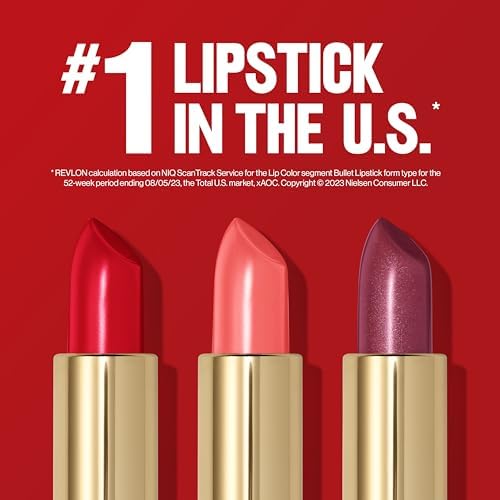 Revlon Super Lustrous Lipstick, High Impact Lipcolor with Moisturizing Creamy Formula, Infused with Vitamin E and Avocado Oil in Nude/Brown, Rose Velvet (130) - 4