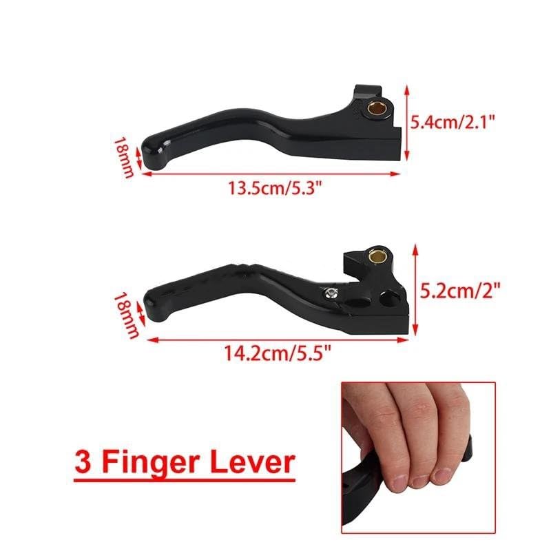 Amazon.com: CBTFGTV Clutch Brake Lever Set for Sportster for