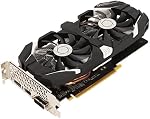 1060 6 Go GDDR5 192 bits carte graphique de jeu avec refroidissement à double ventilateur, HDMI DVI DP PCIE GPU pour PC de jeu, 6/5/3 Go disponibles (6 Go)