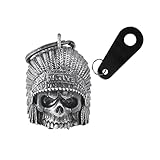 3D Motorcycle Bell with Hanger for Biker, Good Luck Biker Bells & Motorcycle Accessories, Key Chain with Colorful Luck Bell