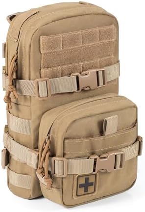 Tactical Small MOLLE Hydration Pack Outdoor Water Bladder Carrier Pack for Vest Backpack