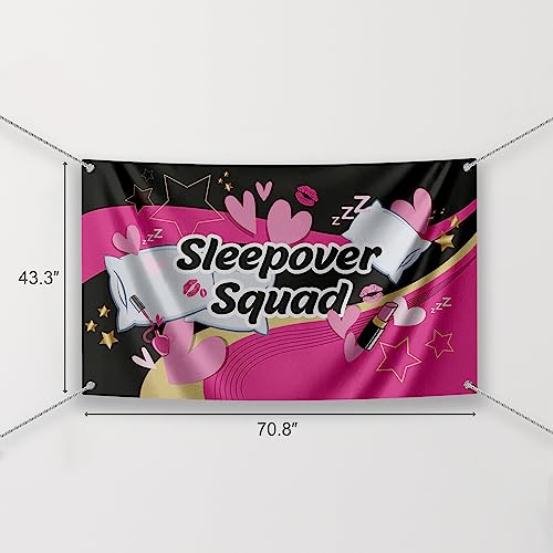 Fondo decorativo para fiesta de pijamas 70.8x43.3 pulg miniatura 4
