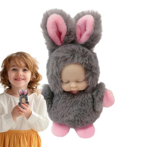 Sleeping Buddy,Muñeca para dormir para niños pequeños - Juguete de almeja para dormir de 3,94 pulgadas para niños pequeños | Compañero de peluche para dormir, muñeco de peluche relajante, dije para mo