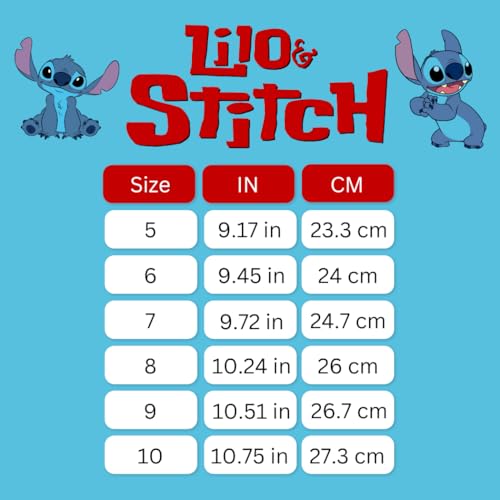 Image of Disney Lilo & Stitch Sneakers Lace Up Lightweight Breathable - Stitch Shoes for Girls and Women Sizes 5-10 Toddler /11-4 Kid /5-10 Adult