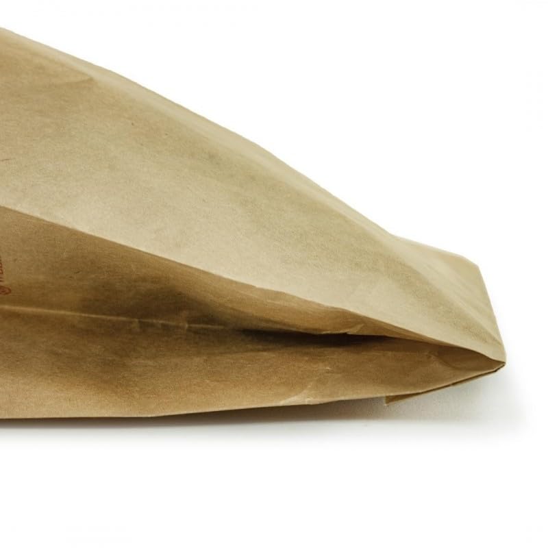 GEVENIT 1000 Sacchetti di Carta per Alimenti Kraft, Buste in carta Kraft per Trasporto di cibo e oggetti (AVANA, 190x380mm)