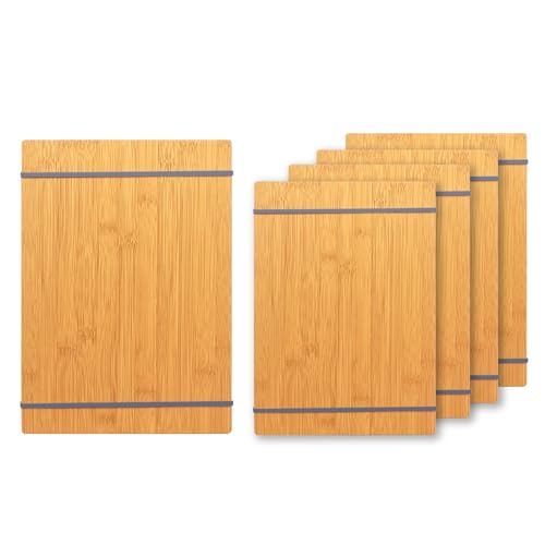 LZMS 4 Pack 9' x 12.5' Hardboard Clipboards...