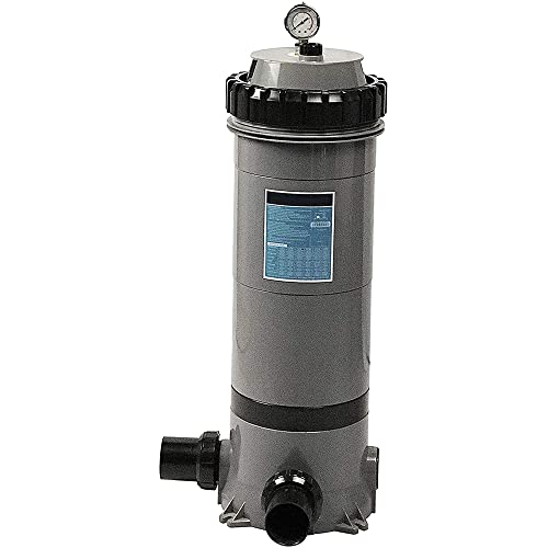 EDG by AQUALUX INTERNATIONAL Filtre A Cartouche Piscine 17 m3/h - Bassin jusqu'à 65m3 - Connexion Diamètre 50 - Haute Finesse De Filtration