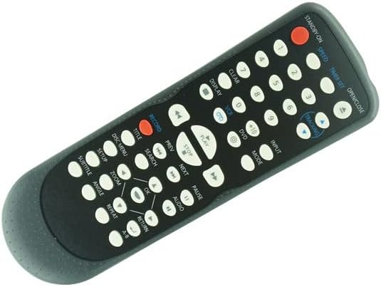 Mando a distancia genérico para TruTech NB659 ZV450TT8 DVD | Pieza de repuesto para grabadora de discos y casetes de vídeo digital, reproductor de CD y DVD
