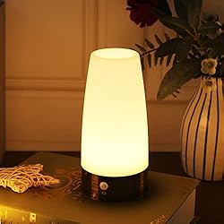 Pilas Para Sensores Inalambricos WRalwaysLX Luz de noche LED retro para el hogar, lámpara pequeña con sensor de movimiento LED PIR inalámbrico para interiores/exteriores, lámpara con pilas para dormitorio, pasillo, cocina