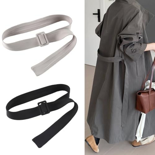 Trenchcoat Waist Belt Female Male Winter Coat Belt Outerwear Ribbon Sash Belt3