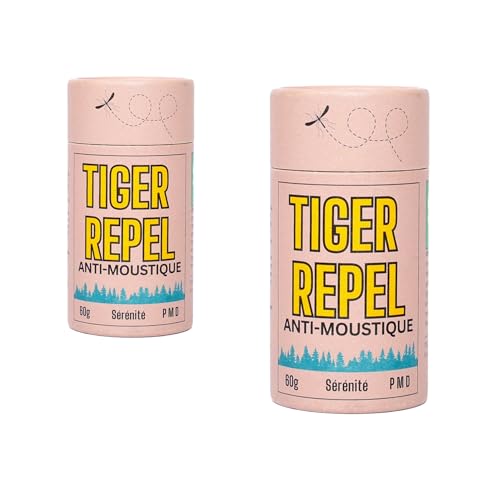 Sérénité - Tiger Repel x2 | Répulsif Stick Anti Moustique