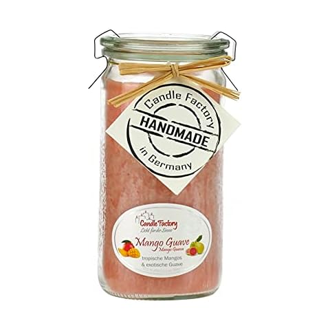 Candle Factory Mini-Jumbo Kerze im Weck-Glas mit Duft Mango-Guave 307-096 Cover