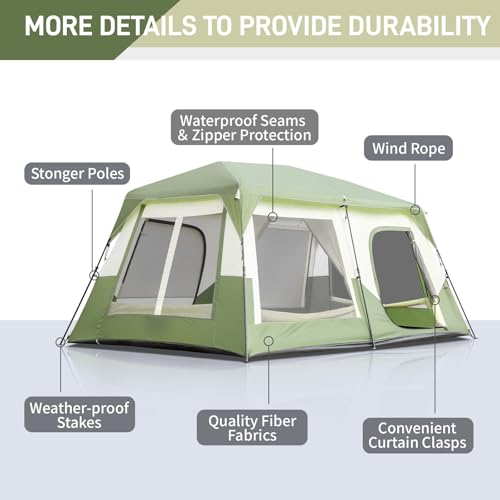 Carpa de Camping para 6 Personas VINGLI miniatura 6