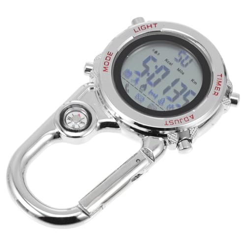 Reloj para senderismo PRETYZOOM con hebilla de metal para llevar en la mochila de escalada